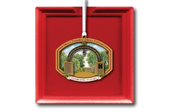 Saint Xavier University 175th anniversary christmas ornament