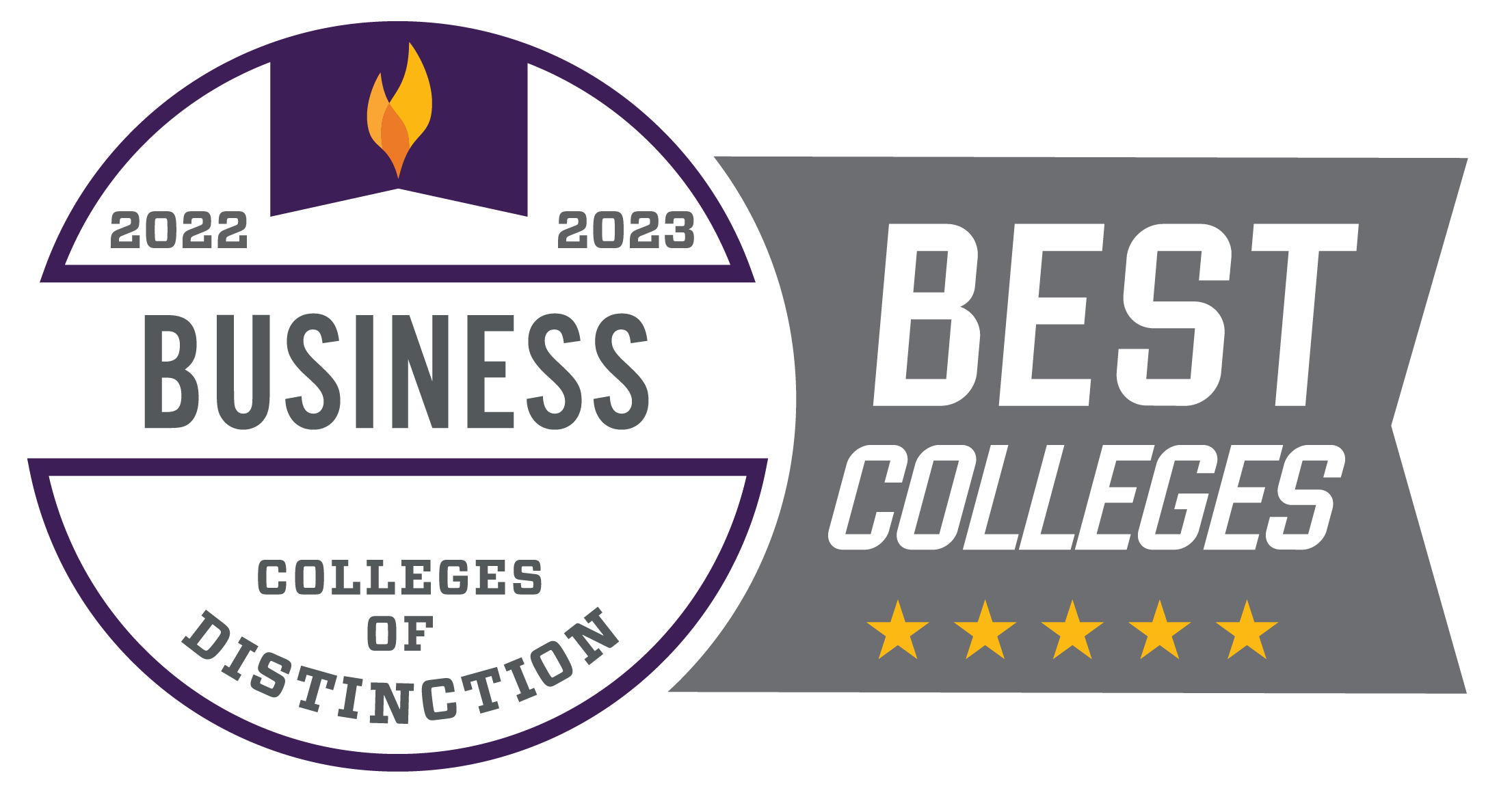 Distintivo di Business College of Distinction