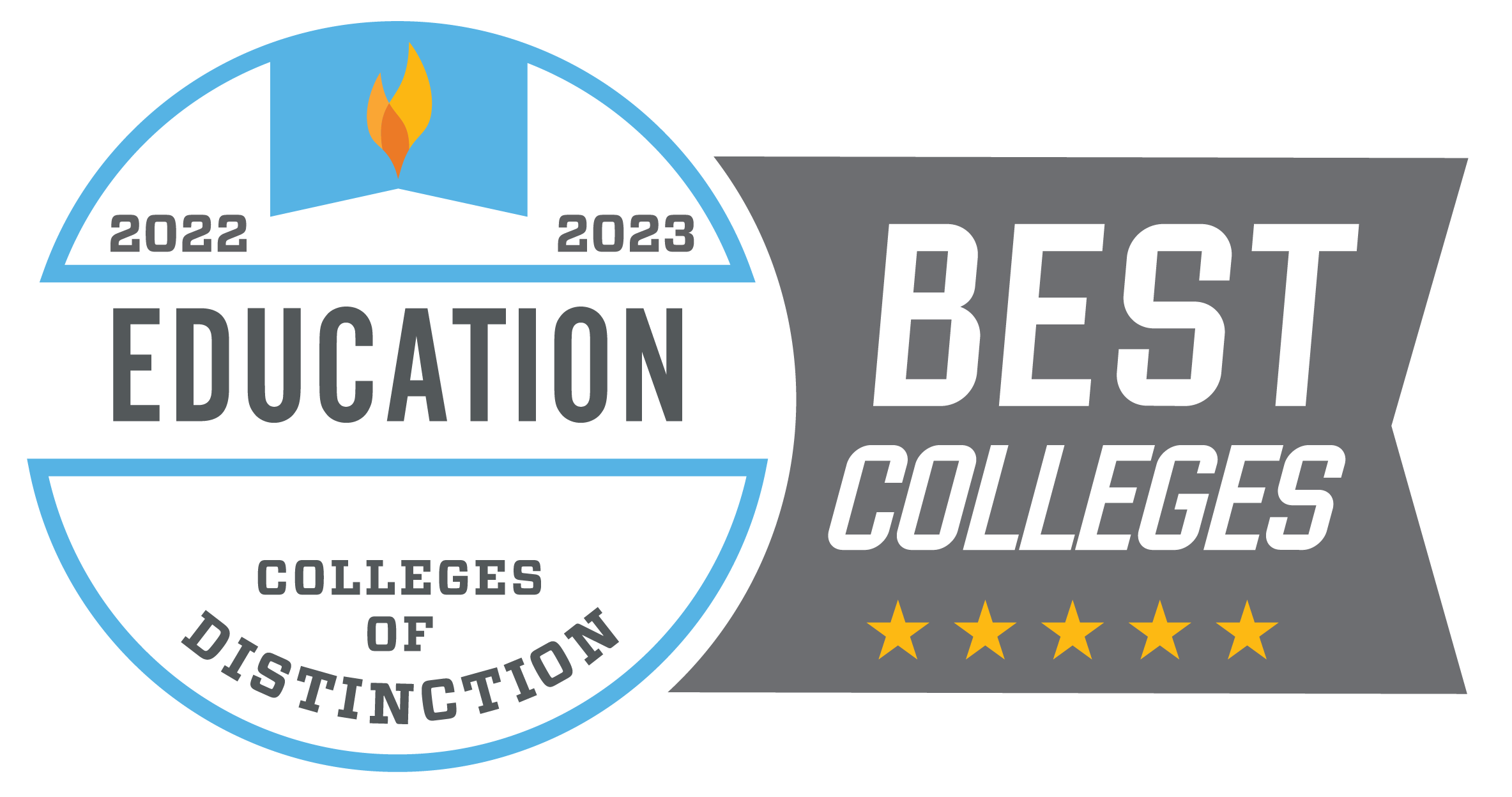 Education Colleges of Distinction badge