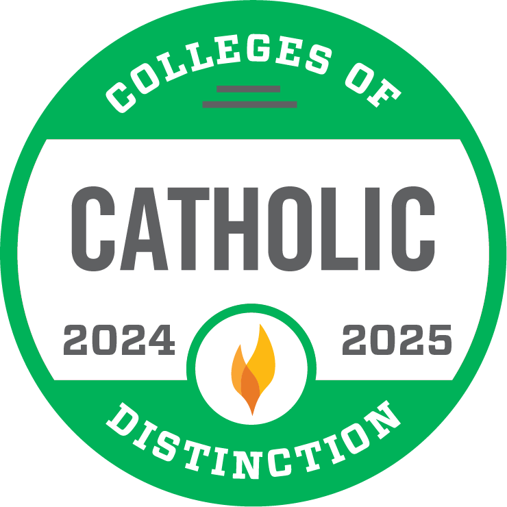 Catholic Colleges of Distinction badge