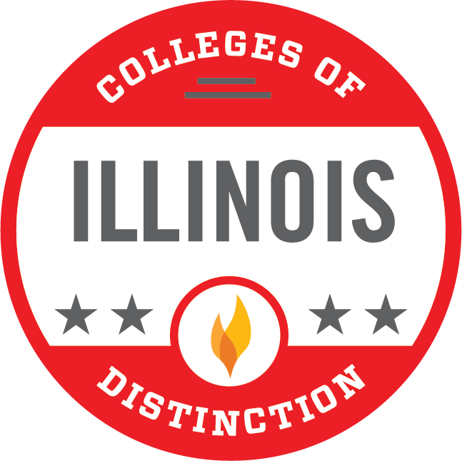 Illinois Colleges of Distinction badge