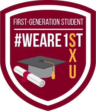 Badge that says First-Generation Student, We Are 1st