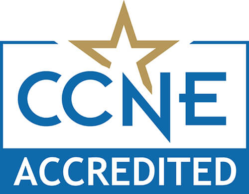 CCNE Accreditation Logo Commission on Collegiate Nursing Education Accreditation