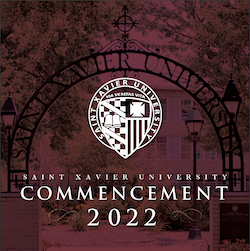 Program Cover for 2020 Saint Xavier Commencement