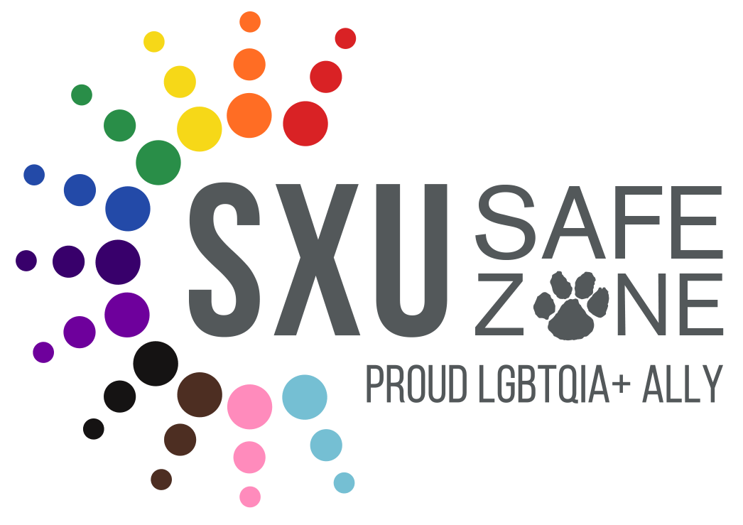 SXU Safe Zone Proud LGBTQIA+ Ally