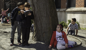 Pinney image of schoolchildren 