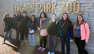 Students at Zoo 