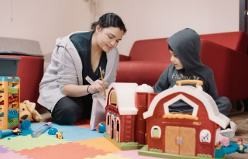 Educator and Child