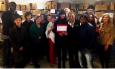 School of Education visits the Morgan Park Food Pantry