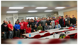 Luke Gregerson Visits SXU