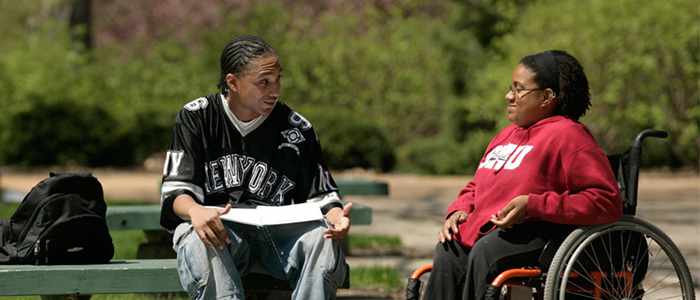 Students utilizing the Center for Accessibility Resources